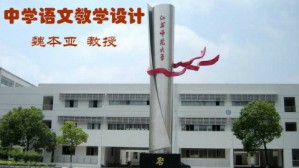中学语文教学设计视频教程 魏本亚 36讲 江苏师范大学