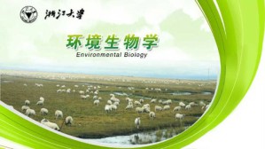 环境生物学视频教程 陈学新 32讲 浙江大学