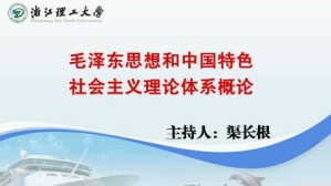 毛泽东思想和中国特色社会主义理论体系概论视频教程 渠长根 96讲 浙江理工大学
