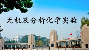 无机及分析化学实验视频教程 胡清萍 192讲 山东大学