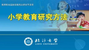 小学教育研究方法视频教程 孙成明 48讲 临沂大学