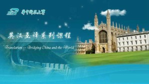 英汉互译视频教程 许明武 94讲 华中科技大学