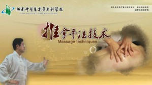 推拿手法技术视频教程 王德瑜 238讲 湖南中医药高等专科学校