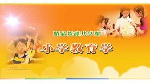 小学教育学视频教程 曾文婕 51讲 华南师范大学