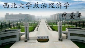政治经济学视频教程 何爱平 120讲 西北大学
