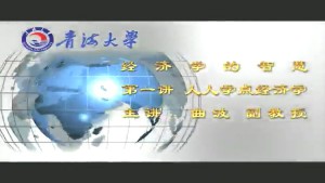 经济学的智慧视频教程 曲波 6讲 青海大学