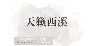 专题摄影的文化呈现视频教程 陈寿灿 5讲 浙江工商大学