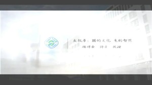 太极拳：圆的文化，生的智慧视频教程 杨祥全 5讲 天津体育学院
