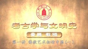 考古学与文明史视频教程 霍巍 10讲 四川大学