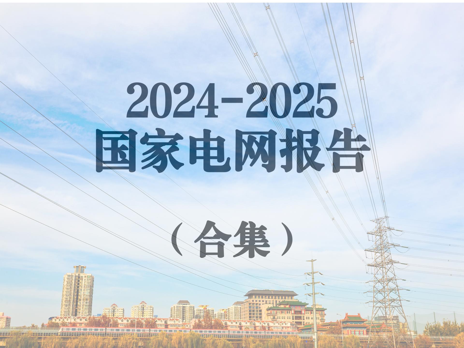 2024-2025国家电网报告合集