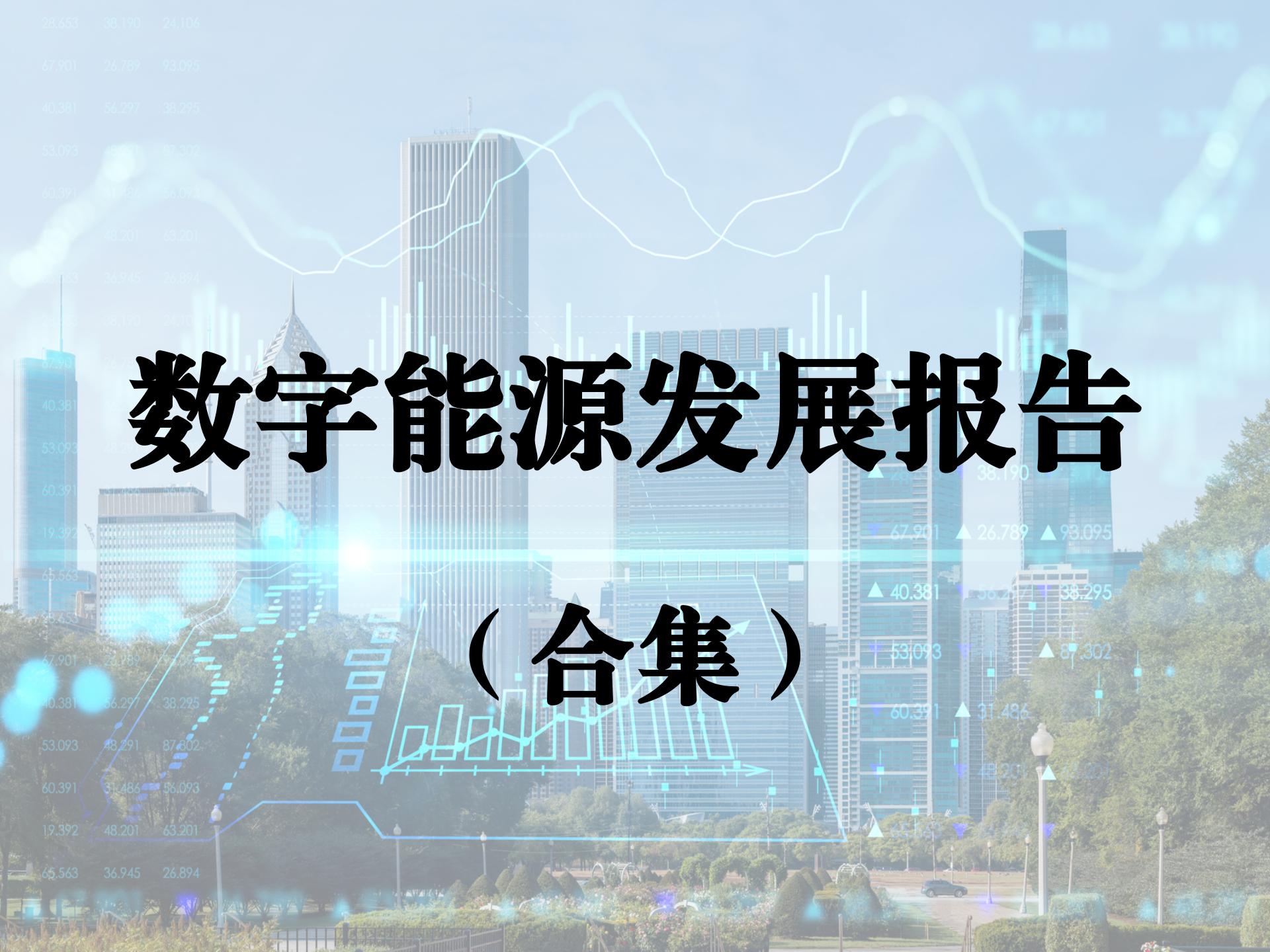 数字能源发展报告合集